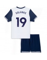 Tottenham Hotspur Dominic Solanke #19 Hjemmedraktsett Barn 2024-25 Korte ermer (+ bukser)